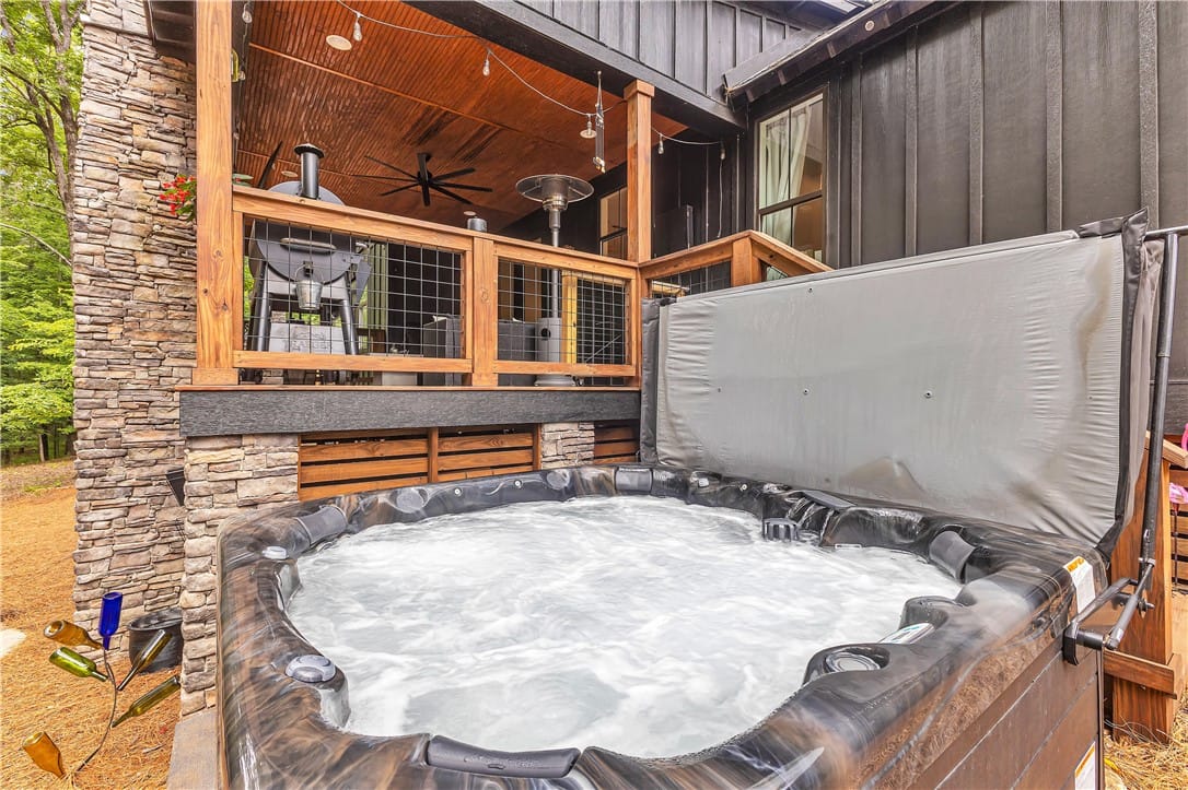 160 River Birch Trl, Dadeville, AL 36853, USA, Unwind in the bubbling spa on the stone patio, jus