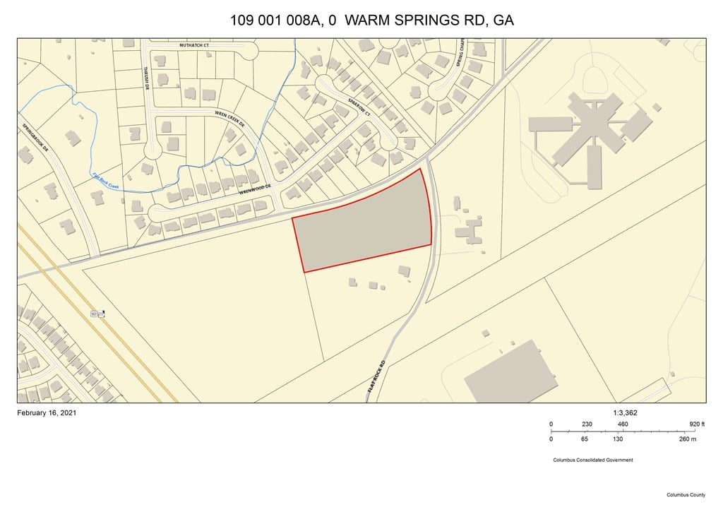 7201 Lot No. 2 Flat Rock Road, Midland, GA, 31820
