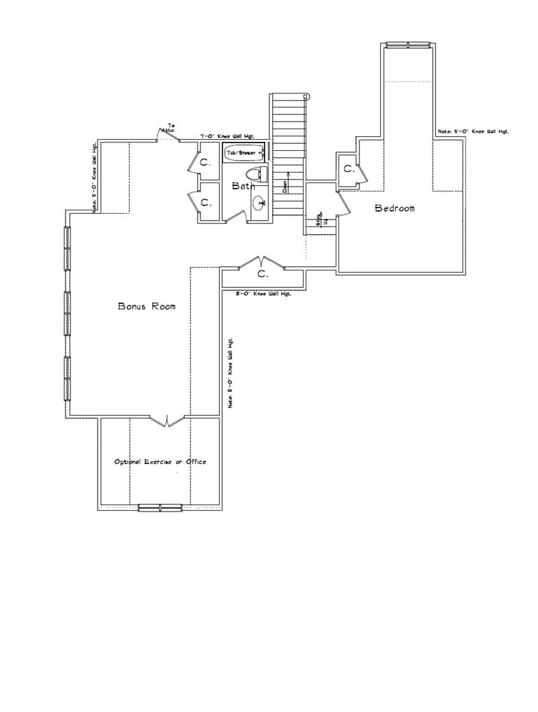 3640 RIDGELINE, Auburn, AL, 36830, Second level.