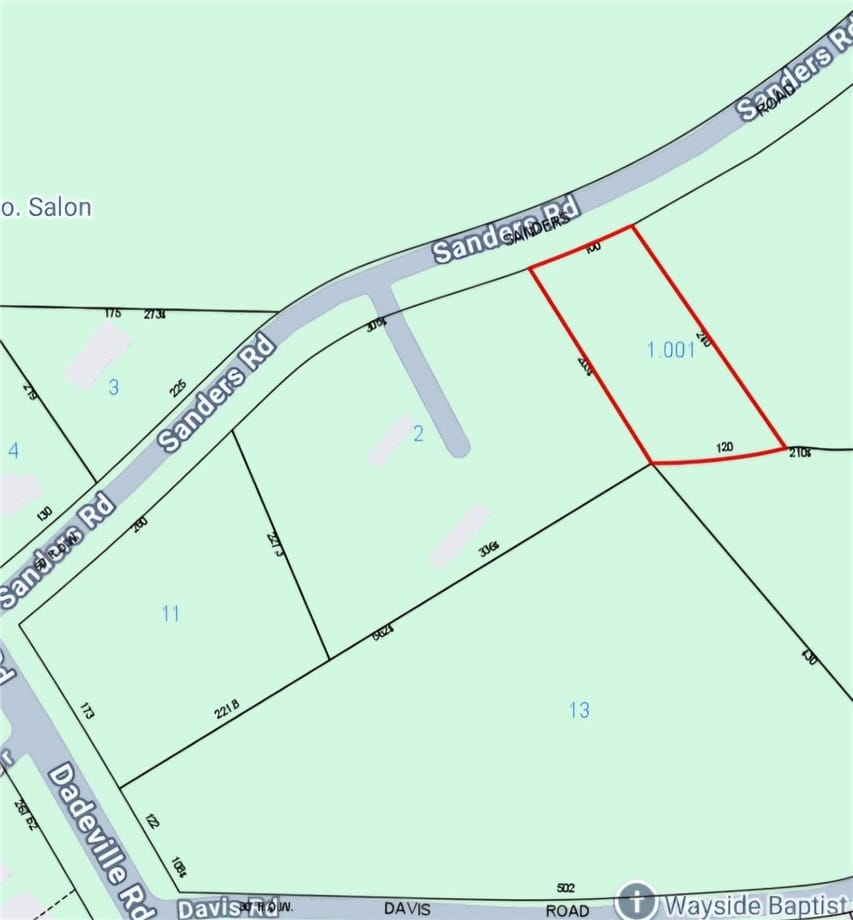 N/A SANDERS, Alexander City, AL, 35010