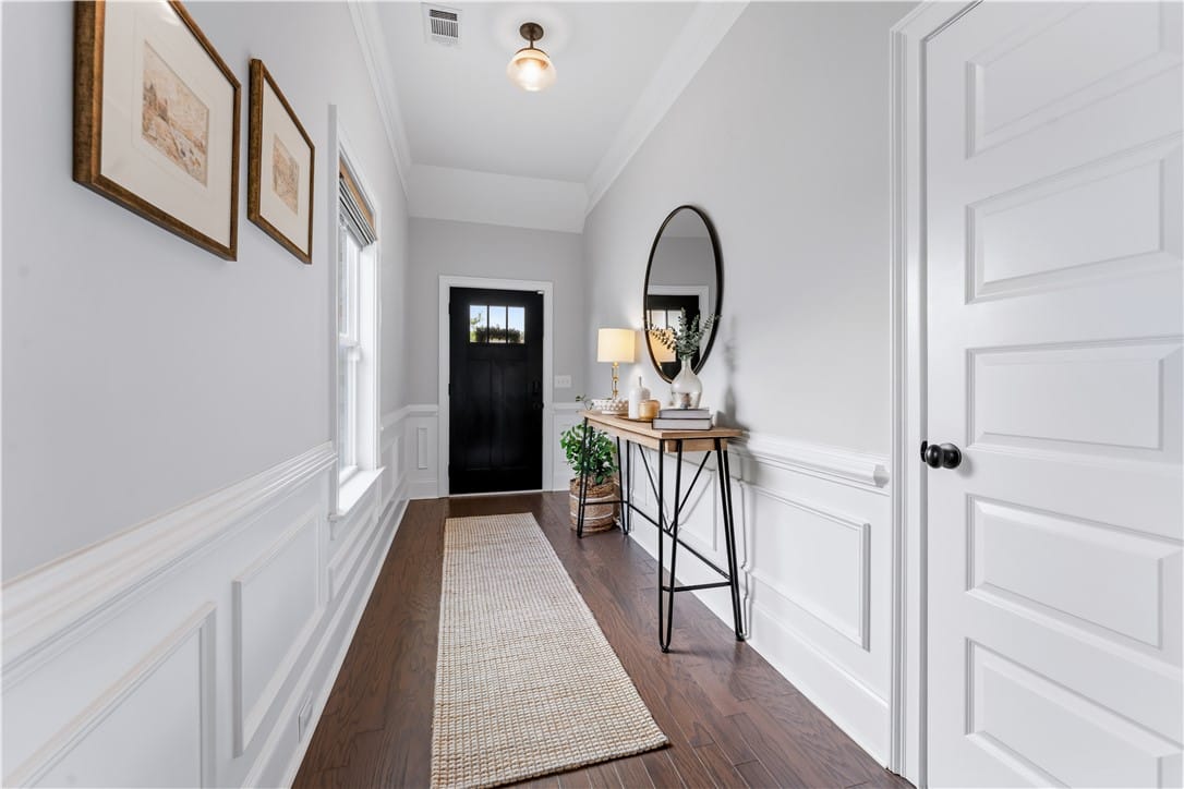 1060 Hampstead Ln, Opelika, AL 36801, USA, A welcoming entry features wainscoting and rich ha