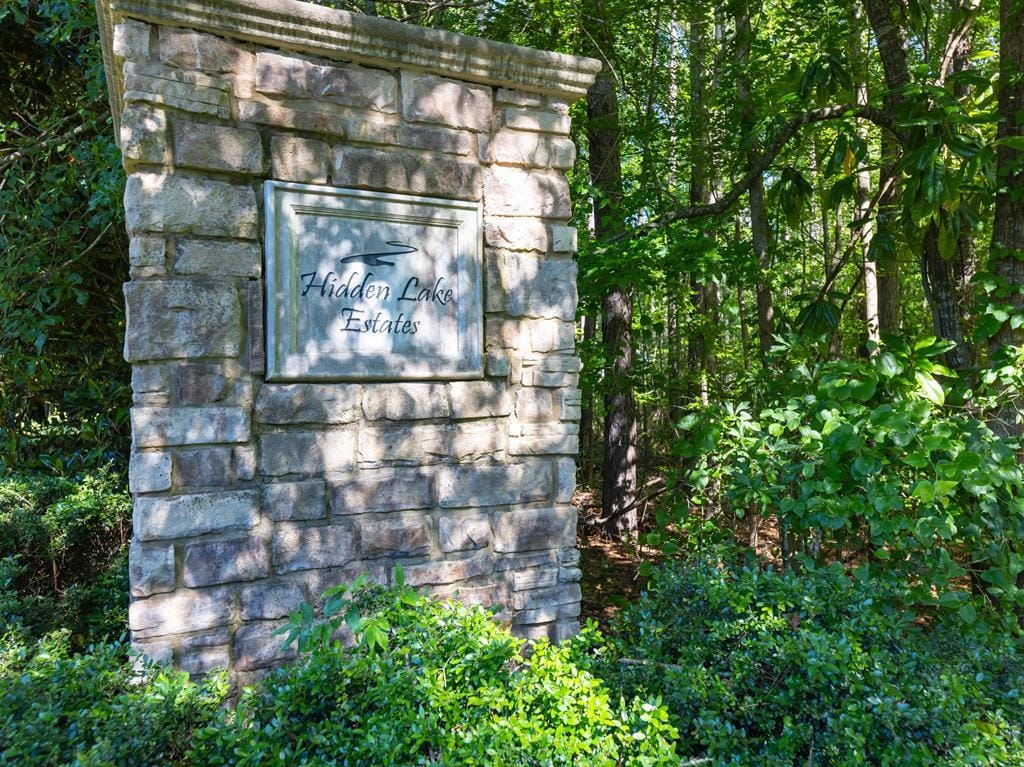18 Hidden Lake Ct, Pine Mountain, GA 31822, lot 18 is on the left