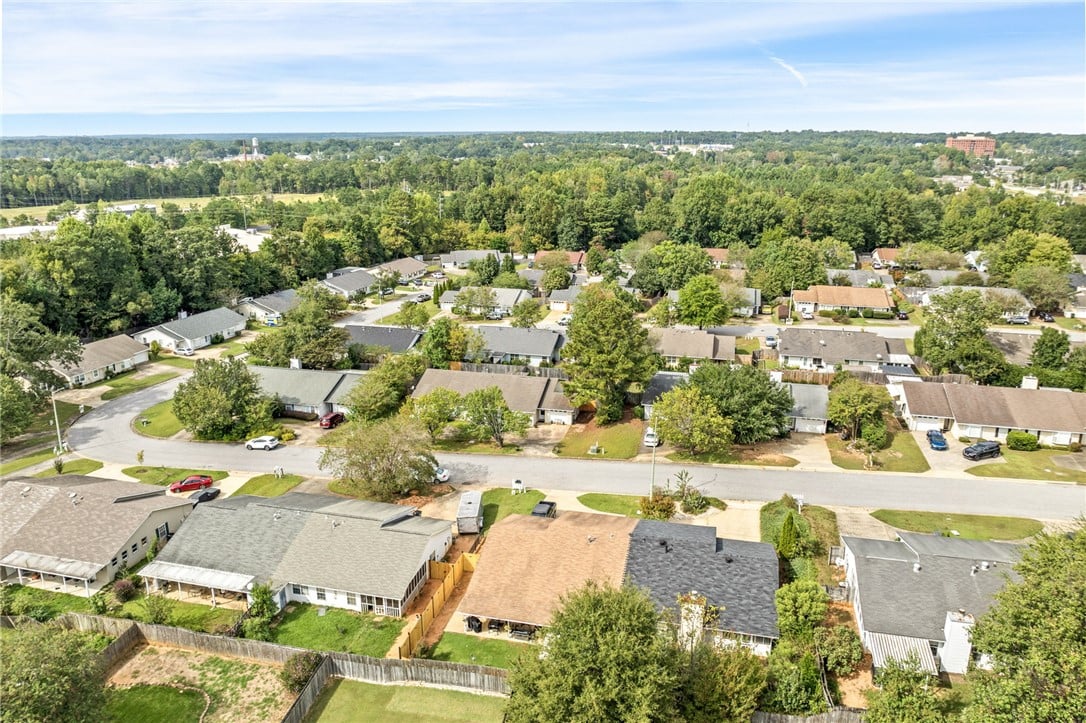 2116 Hamilton Pl St, Opelika, AL 36801, An aerial perspective showcases the neighborhood l