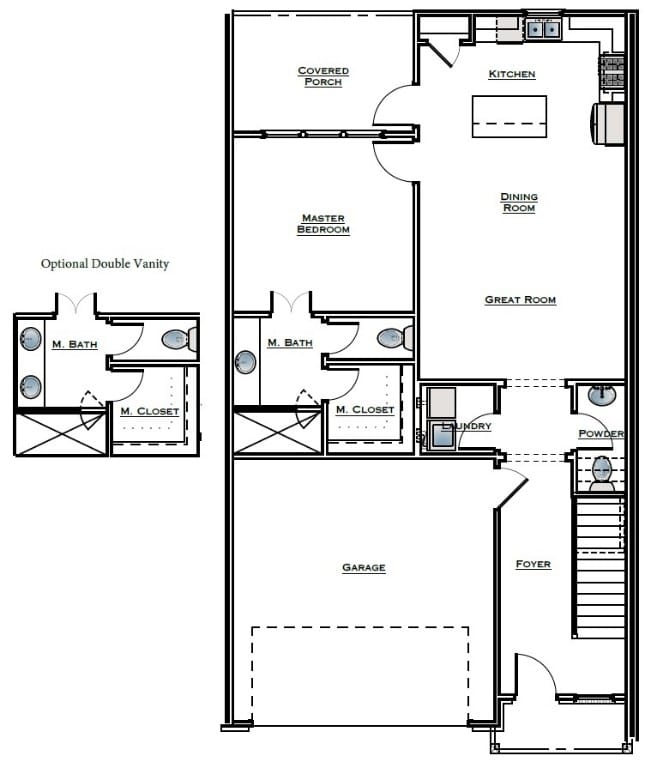 1145 SARAH, Auburn, AL, 36830, Auburn Farms Townhome Lot 44 - First Floor