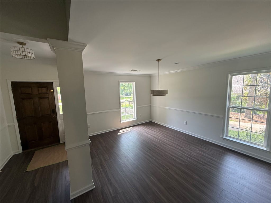 1788 Callaway Ct, Auburn, AL 36830, A well-lit entry and dining space features rich da