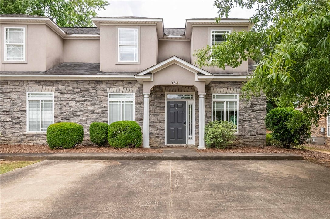 364 Jack Hampton Dr, Auburn, AL 36830, USA, A refined facade features stone construction and a