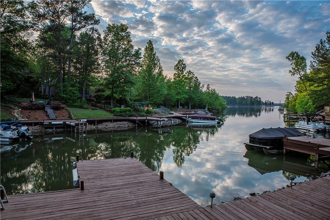 51 Falling Water Dr, Dadeville, AL 36853, This serene waterfront property boasts expansive w