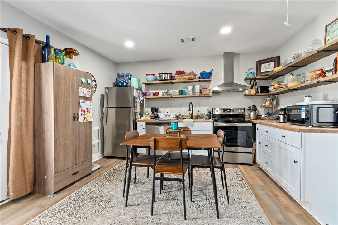 N 3rd St, Opelika, AL 36801, Prepare meals in a kitchen featuring sleek stainle