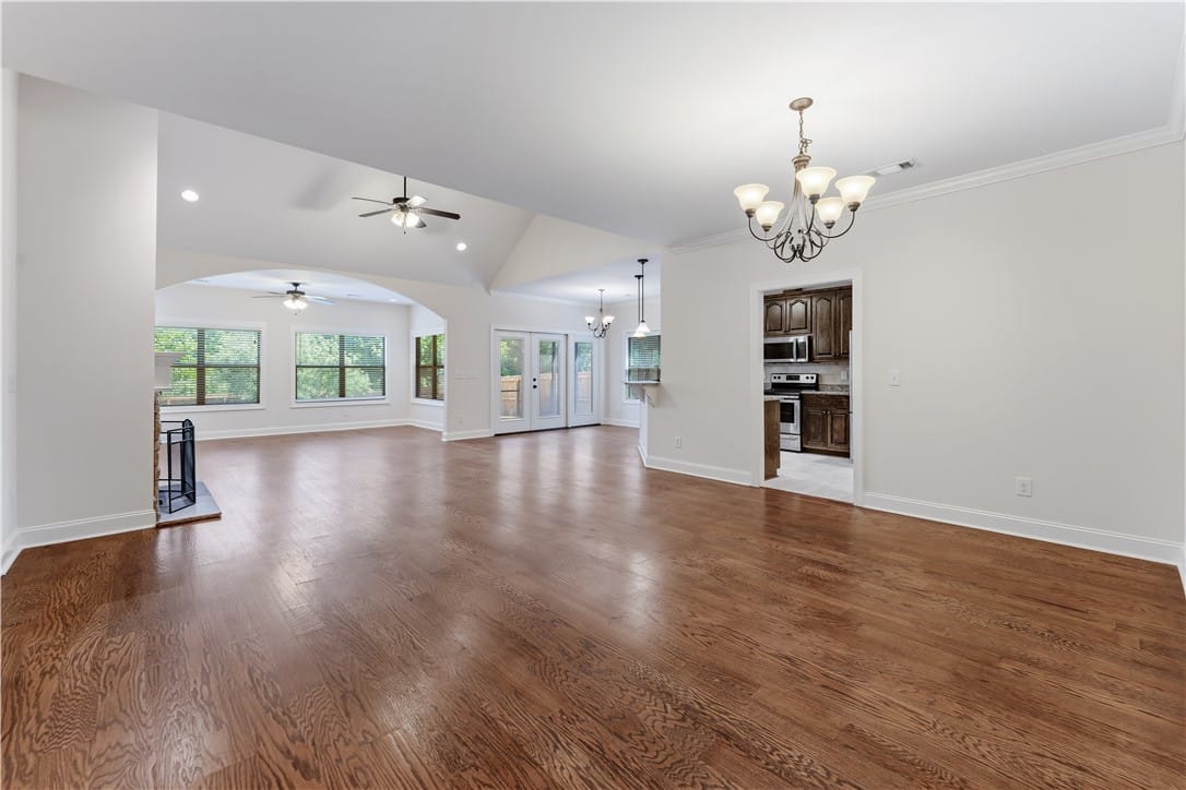 2710 Sophia Way, Auburn, AL 36830, USA, Rich hardwood floors unite the open living spaces,