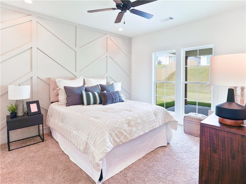 3171 BOTTLE, Auburn, AL, 36830, Example of a completed Emily Plan - Primary Bedroo