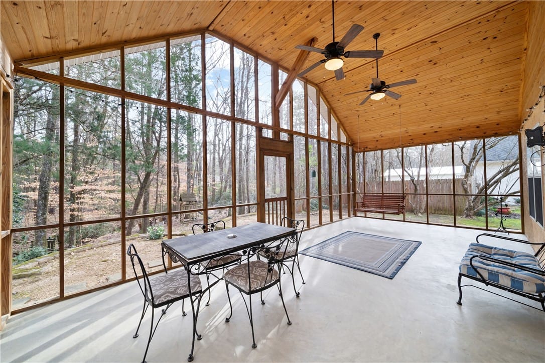 368 ESTATE, Auburn, AL, 36830, Outdoor living on this large screened porch