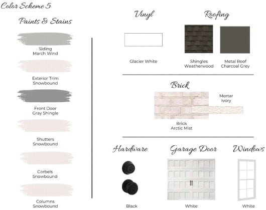 1214 SARAH, Auburn, AL, 36830, Auburn Farms Lot 4 - Exterior Color Scheme 5