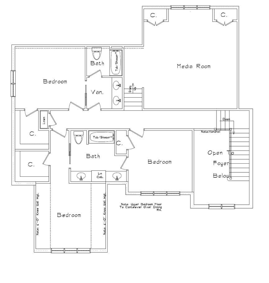 3800 RIDGELINE, Auburn, AL, 36830, Second Level.