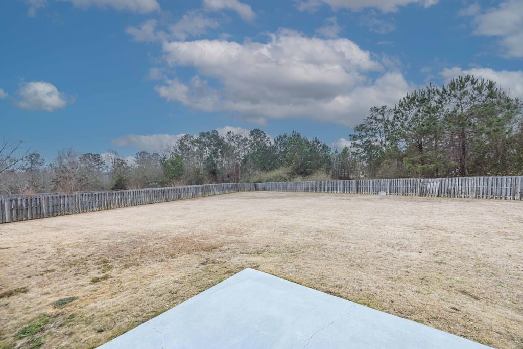 9586 English Ivy Ct, Fortson, GA 31808, USA, fenced backyard
