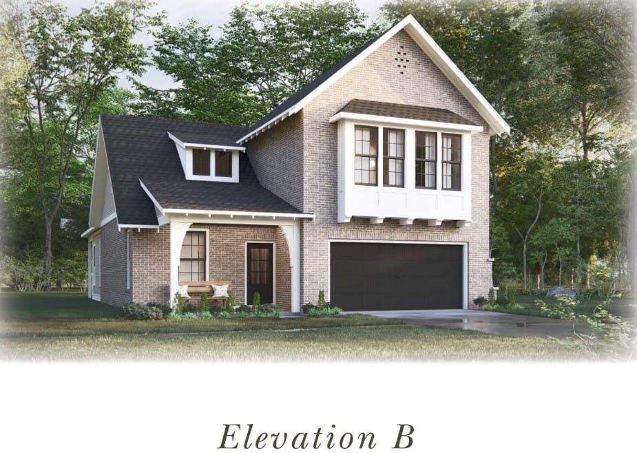 4 BURT'S GAP, Auburn, AL, 36830, Preston Elevation B