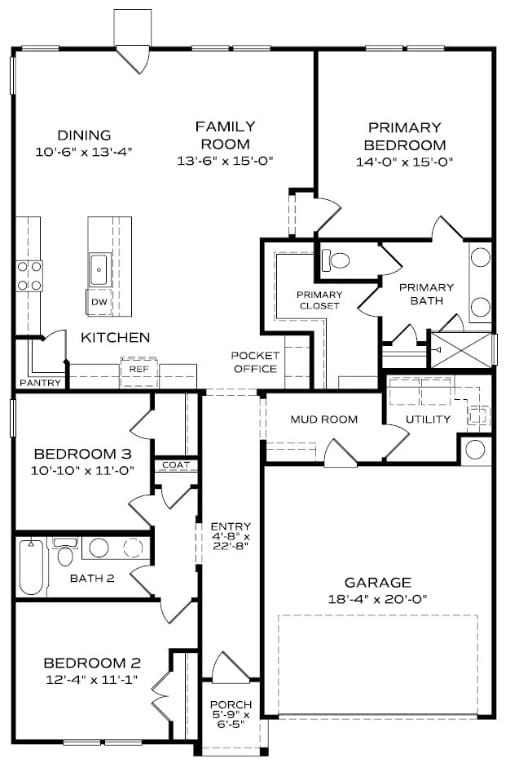 2966 EDITH ANN, Opelika, AL, 36801, FLOOR PLAN