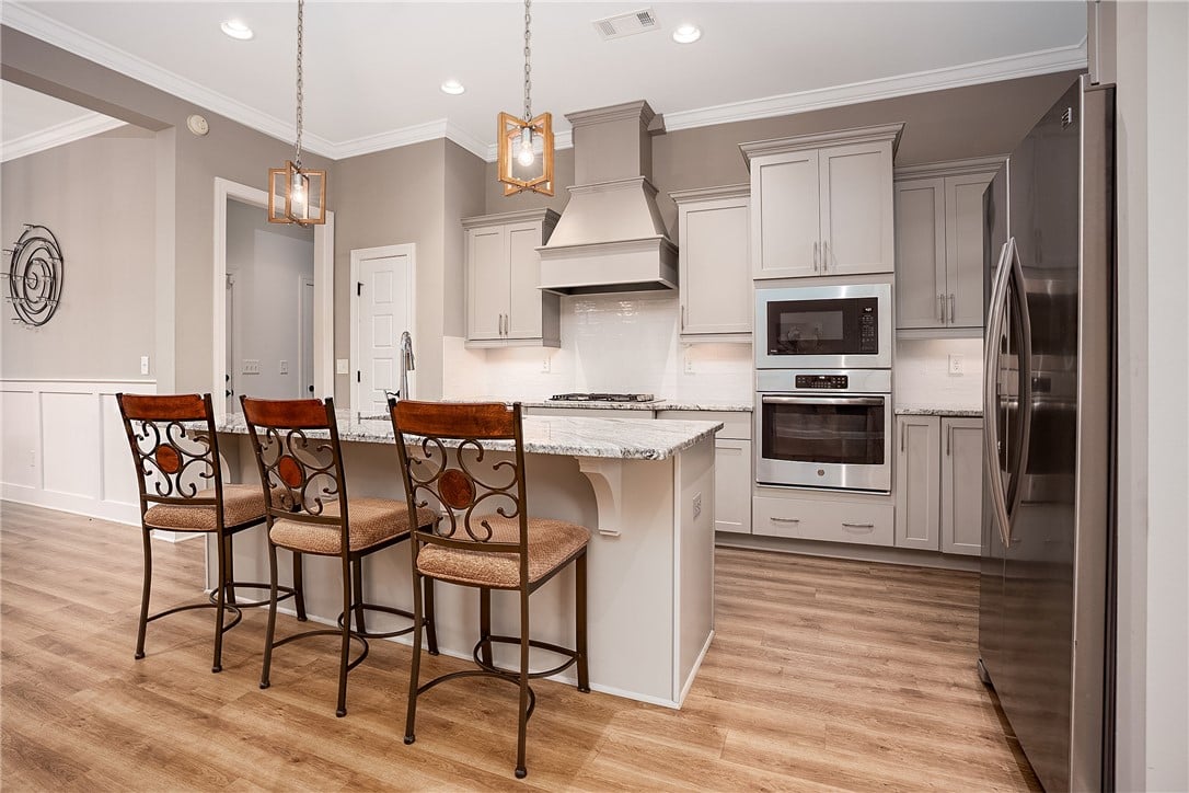 2913 Spring Lakes Crossing, Opelika, AL 36801, Polished stone counters, custom cabinetry, and rec