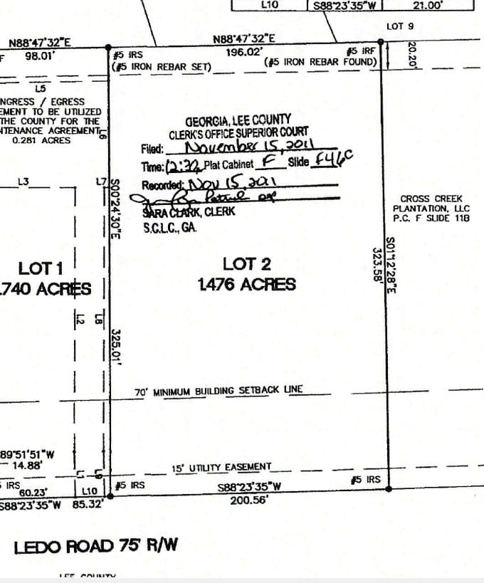 Ledo Rd, Leesburg, GA 31763