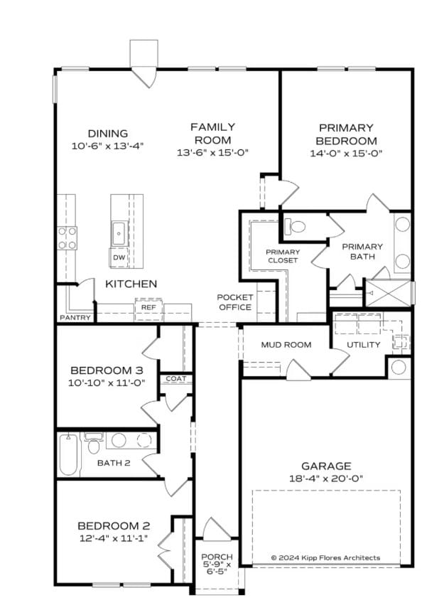 2965 EDITH ANN, Opelika, AL, 36801, This floor plan offers a seamless flow for daily l