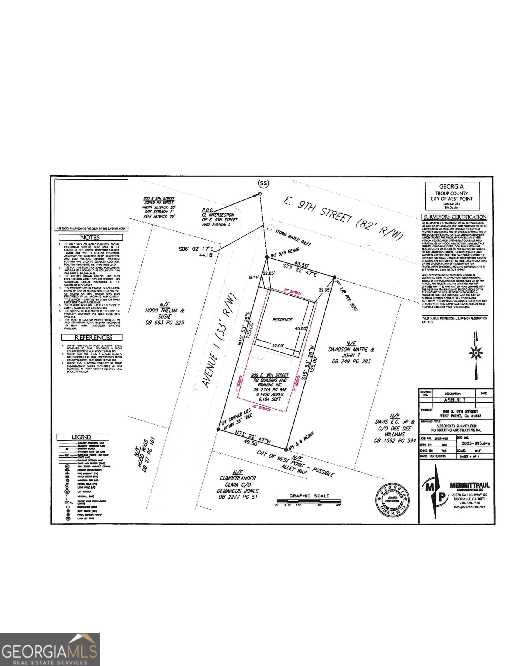 900 E 9th St, West Point, GA 31833, USA