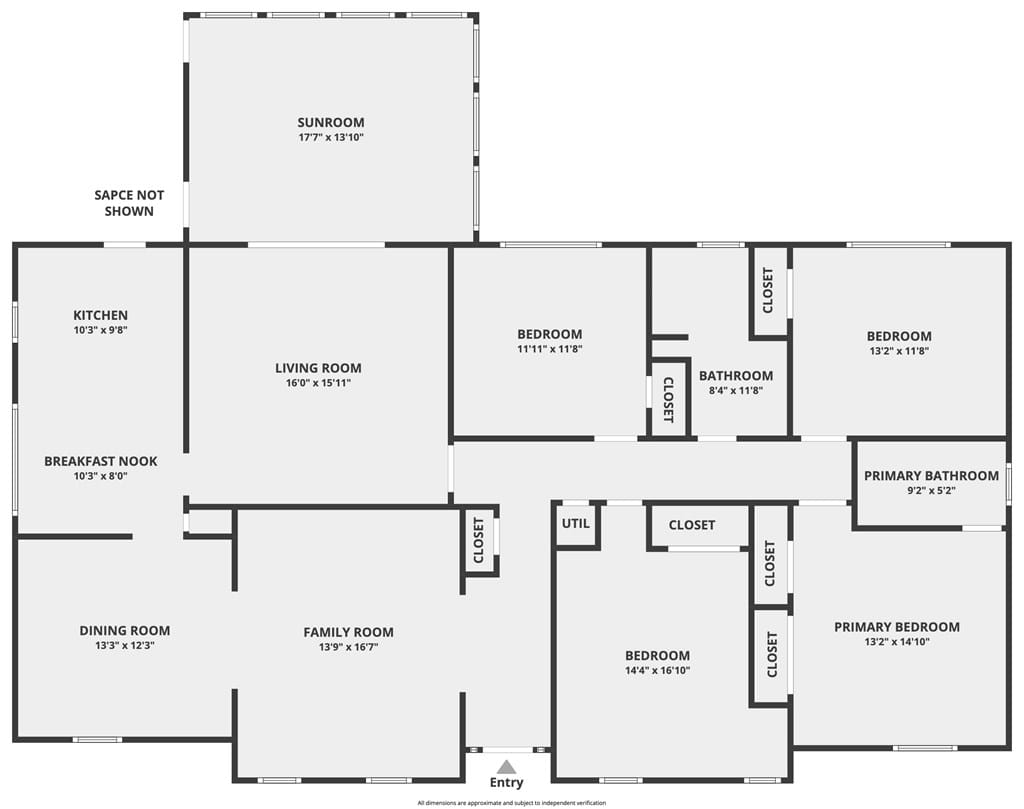 3449 Flint Drive, Columbus, GA, 31907, Floor Plan