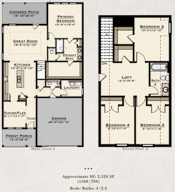 9 RUTLAND, Auburn, AL, 36832, Preston A Floorplan