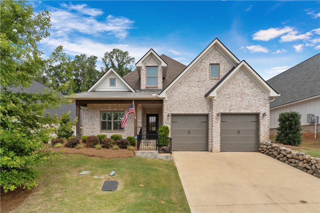 2423 Furlong Trl, Auburn, AL 36830, A charming brick exterior with a welcoming front p