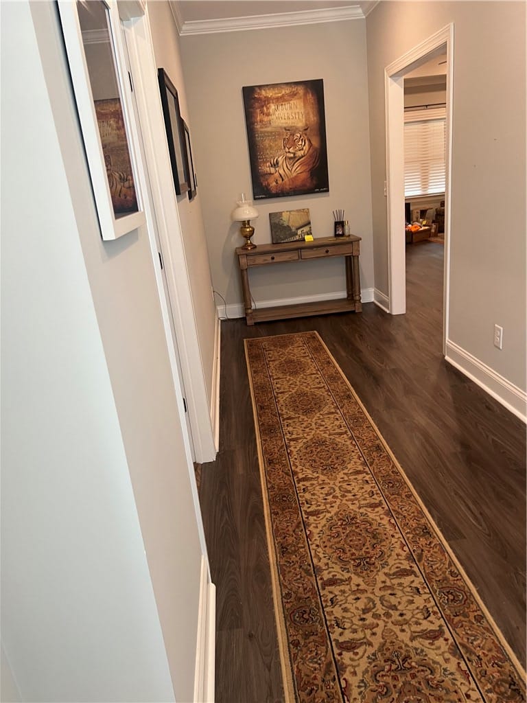 518 Grey Oak Cir, Auburn, AL 36830, Rich wood flooring and a classic runner define thi