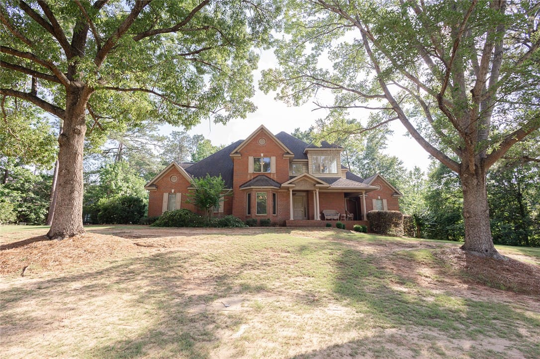 537 Norfolk Dr, Auburn, AL 36830, Mature trees shade a welcoming brick residence, sh