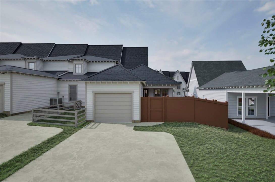 3191 BOTTLE, Auburn, AL, 36830, Rendering of Northgate Townhome Lot 203 - All plan