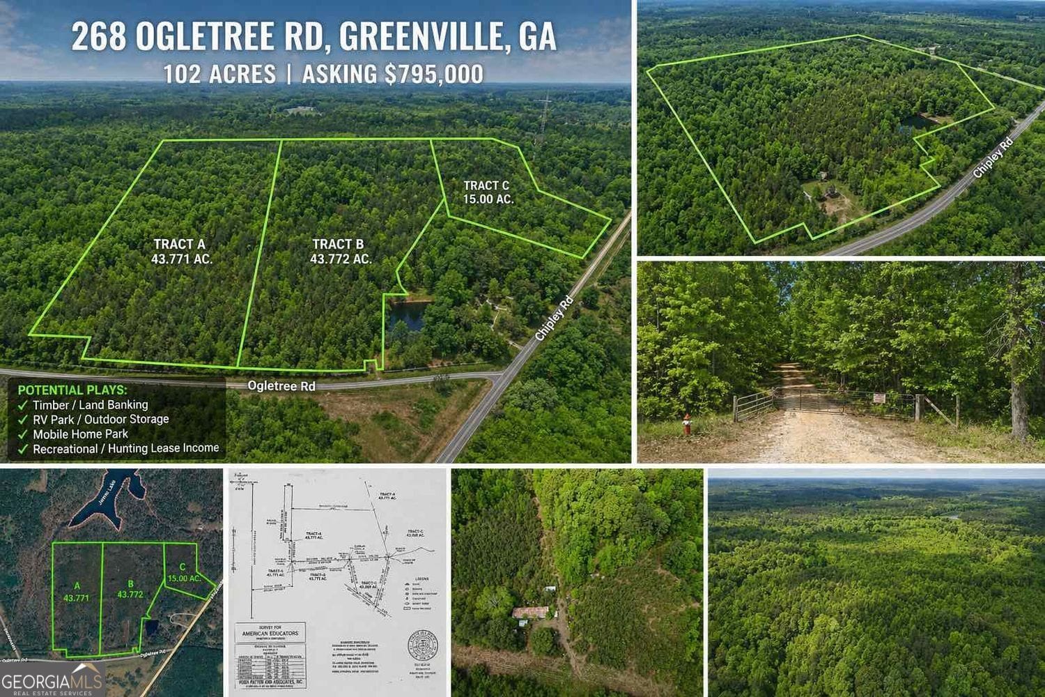 268 Ogletree Rd, Greenville, GA 30222